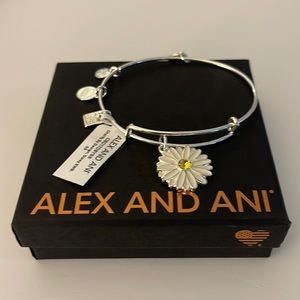 Alex and Ani Daisy Bangle